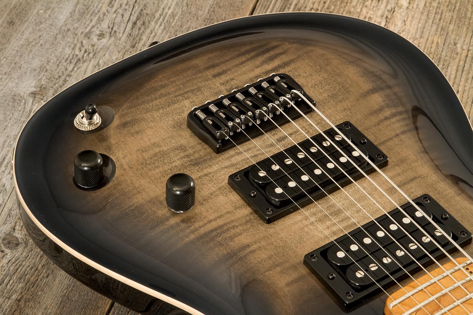 Marceau Guitars Redoutable Standard 7c 2h Ht Ric #s43824 - Burst - Guitare Électrique MÉtal - Variation 3