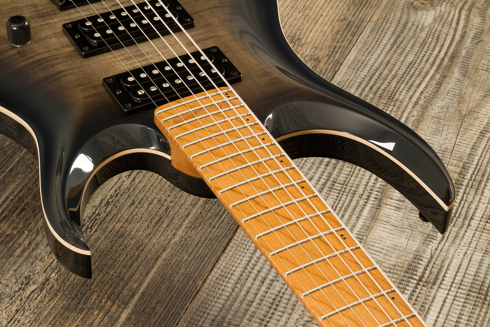 Marceau Guitars Redoutable Standard 7c 2h Ht Ric #s43824 - Burst - Guitare Électrique MÉtal - Variation 4