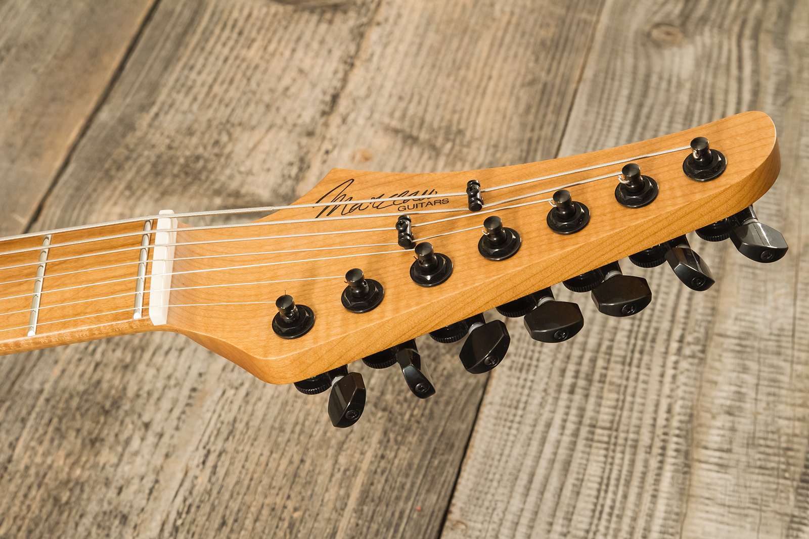 Marceau Guitars Redoutable Standard 7c 2h Ht Ric #s43824 - Burst - Guitare Électrique MÉtal - Variation 8