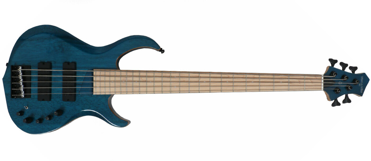 Marcus Miller M2 5st Tbl Active Mn - Trans Blue - Basse Électrique Solid Body - Main picture