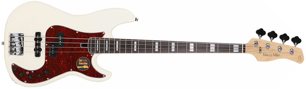 Marcus Miller P7 Alder 4st2nd Generation Eb Sans Housse - Antique White - Basse Électrique Solid Body - Main picture