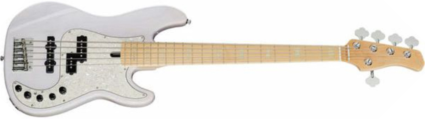 Marcus Miller P7 Swamp Ash 5st 2nd Generation 5c Active Mn Sans Housse - White Blonde - Basse Électrique Solid Body - Main picture