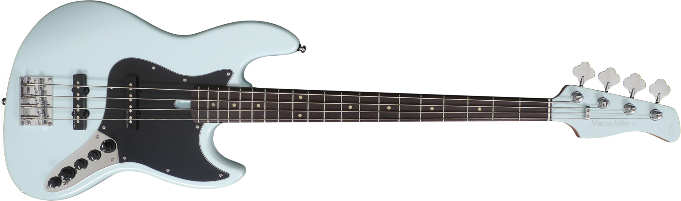 Marcus Miller V3 4st 2nd Generation Active Rw Sans Housse - Sonic Blue - Basse Électrique Solid Body - Main picture