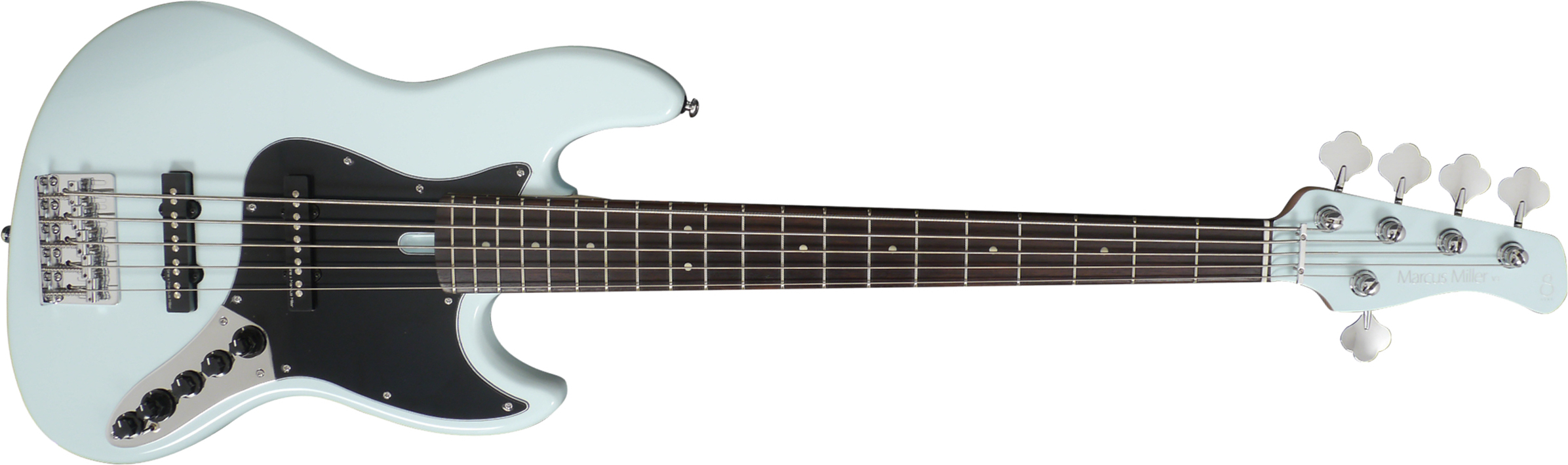 Marcus Miller V3 5st 2nd Generation 5-cordes Active Rw Sans Housse - Sonic Blue - Basse Électrique Solid Body - Main picture