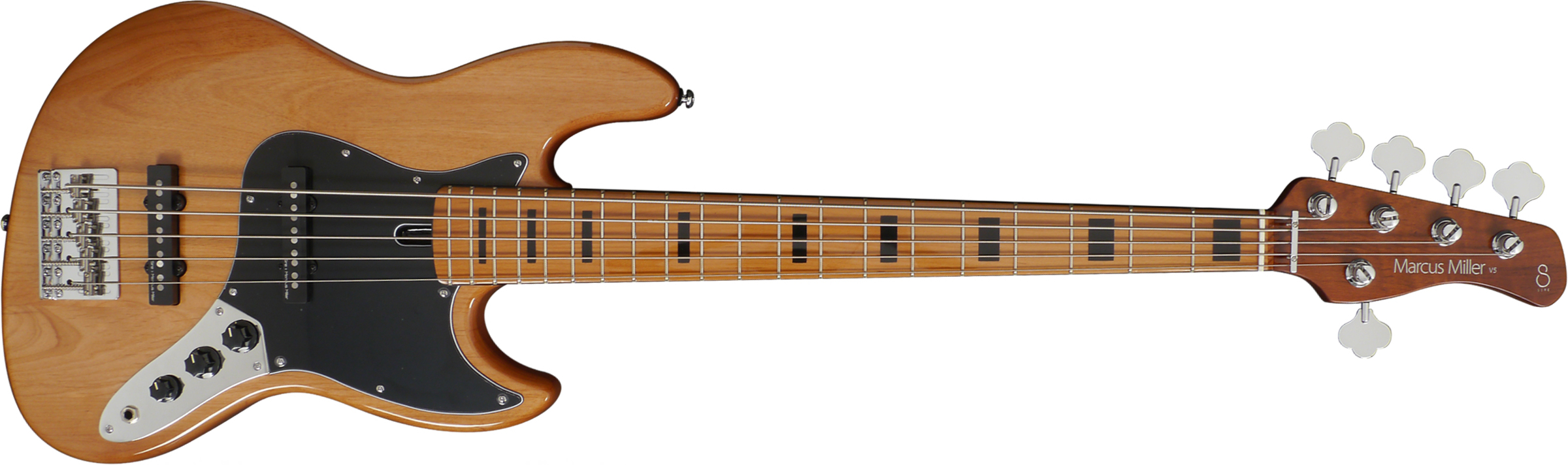 Marcus Miller V5 Alder 5st Mn - Natural - Basse Électrique Solid Body - Main picture