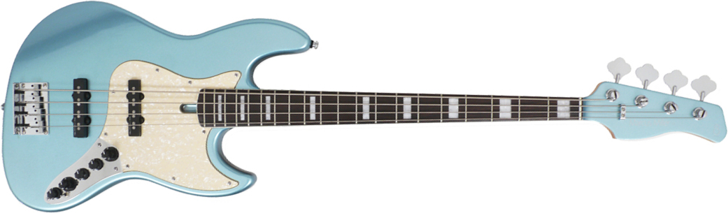 Marcus Miller V7 Alder 4st 2nd Generation 4-cordes Eb Sans Housse - Lake Placid Blue - Basse Électrique Solid Body - Main picture