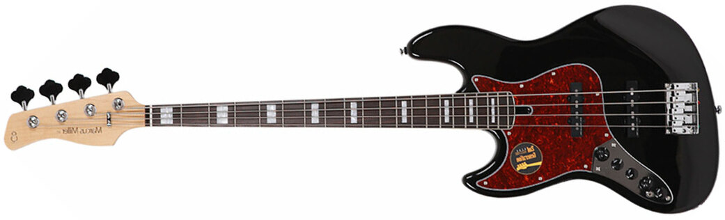 Marcus Miller V7 Alder 4st Lh Gaucher 2nd Generation Eb Sans Housse - Black - Basse Électrique Solid Body - Main picture