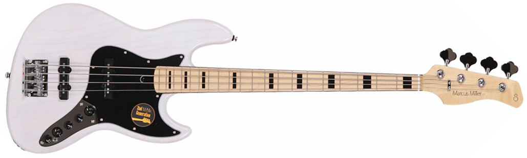 Marcus Miller V7 Vintage Ash 4-string 2nd Generation Mn Sans Housse - White Blonde - Basse Électrique Solid Body - Main picture