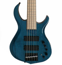 Basse électrique solid body Marcus miller M2 5ST WHP (MN) - Trans blue