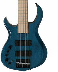 Basse électrique solid body Marcus miller M2 5ST TBL Gaucher (MN) - Trans blue