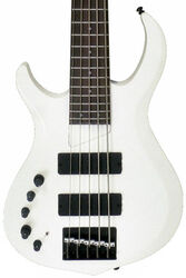 Basse électrique solid body Marcus miller M2 5ST WHP Gaucher (RW) - White pearl