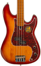 Basse électrique solid body Marcus miller P5 Alder 4ST Fretless - Tobacco sunburst