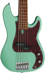 Basse électrique solid body Marcus miller P5 Alder 5ST - Mild green