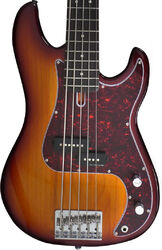 Basse électrique solid body Marcus miller P5R 5ST - Tobacco sunburst