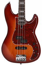 Basse électrique solid body Marcus miller P7 Alder 4ST 2nd Gen (No Bag) - Tobacco sunburst