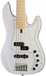 Basse électrique solid body Marcus miller P7 Swamp Ash 5ST 2nd Gen - White blonde