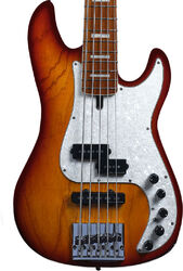 Basse électrique solid body Marcus miller P8 5ST - Tobacco sunburst