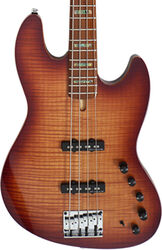 Basse électrique solid body Marcus miller V10 Swamp Ash 4ST 2nd Gen (No Bag) - Tobacco sunburst