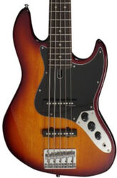 Basse électrique solid body Sire Marcus Miller V3P 5ST 5-String - Tobacco sunburst