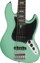 Basse électrique solid body Sire Marcus Miller V5R 5ST 5-String - Mild green