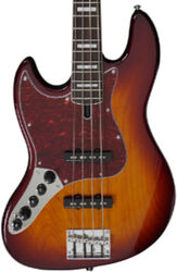 Basse électrique solid body Marcus miller V7 Alder 4-String 2nd Gen Gaucher (No Bag) - Tobacco sunburst