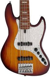 Basse électrique solid body Marcus miller V8 5ST - Tobacco sunburst