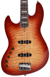 Basse électrique solid body Marcus miller V9 Alder 4ST 2nd Gen Gaucher (No Bag) - Brown sunburst