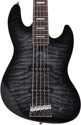 Basse électrique solid body Marcus miller V9 Swamp Ash 5ST 2nd Gen (No Bag) - Transparent black