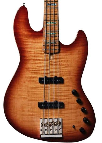 Basse électrique solid body Marcus miller V10DX 4ST - Tobacco sunburst