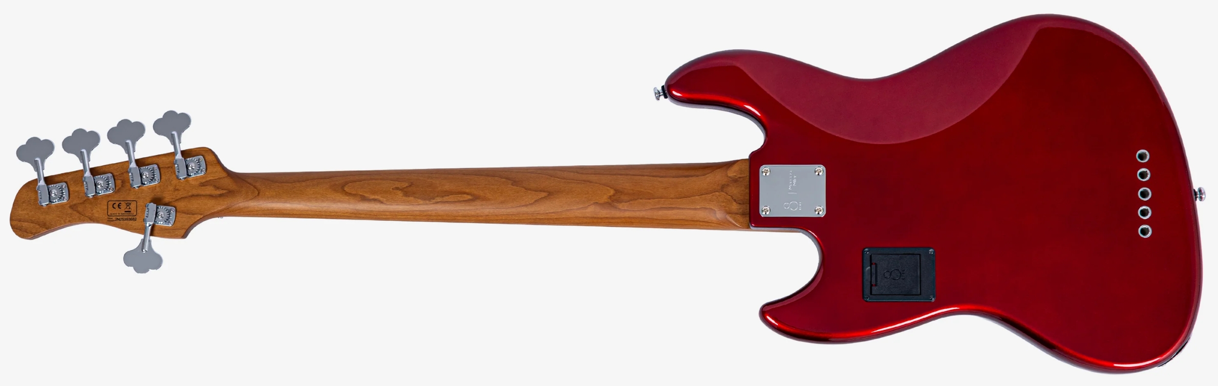 Marcus Miller Marcus Miller V7 Alder 2nd Gen 5st 5c Active Mn - Candy Apple Red - Basse Électrique Solid Body - Variation 1