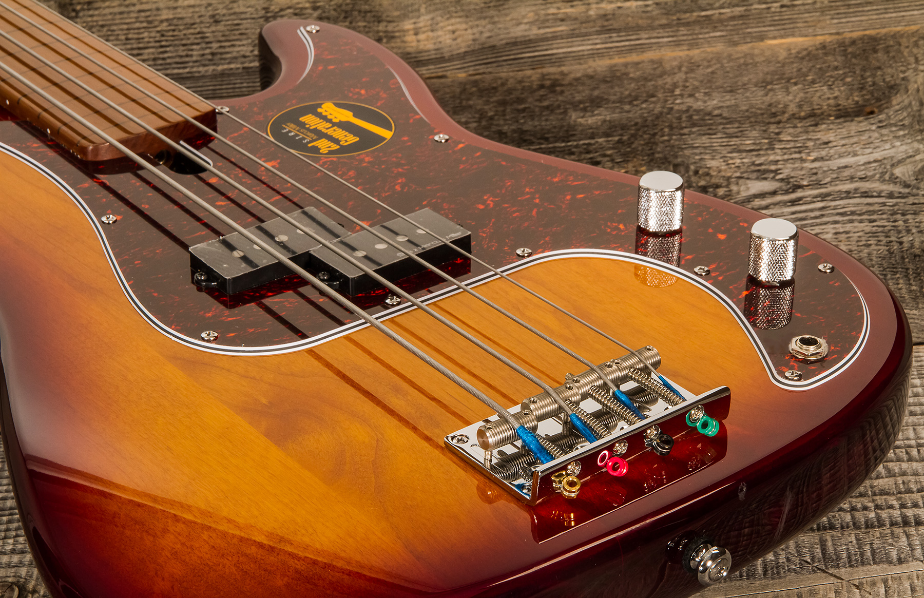 Marcus Miller P5 Alder 4st Fretless Mn - Tobacco Sunburst - Basse Électrique Solid Body - Variation 3