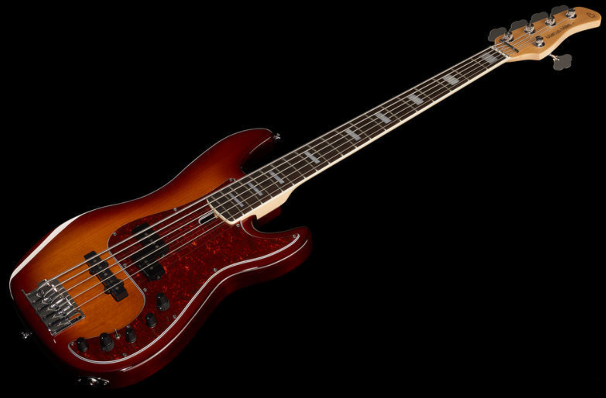 Marcus Miller P7 Alder 5st 2nd Generation 5-cordes Active Eb Sans Housse - Tobacco Sunburst - Basse Électrique Solid Body - Variation 1