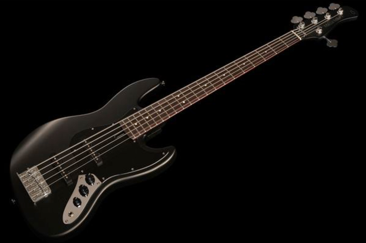 Marcus Miller V3p 5st 5c Rw - Black Satin - Basse Électrique Solid Body - Variation 1