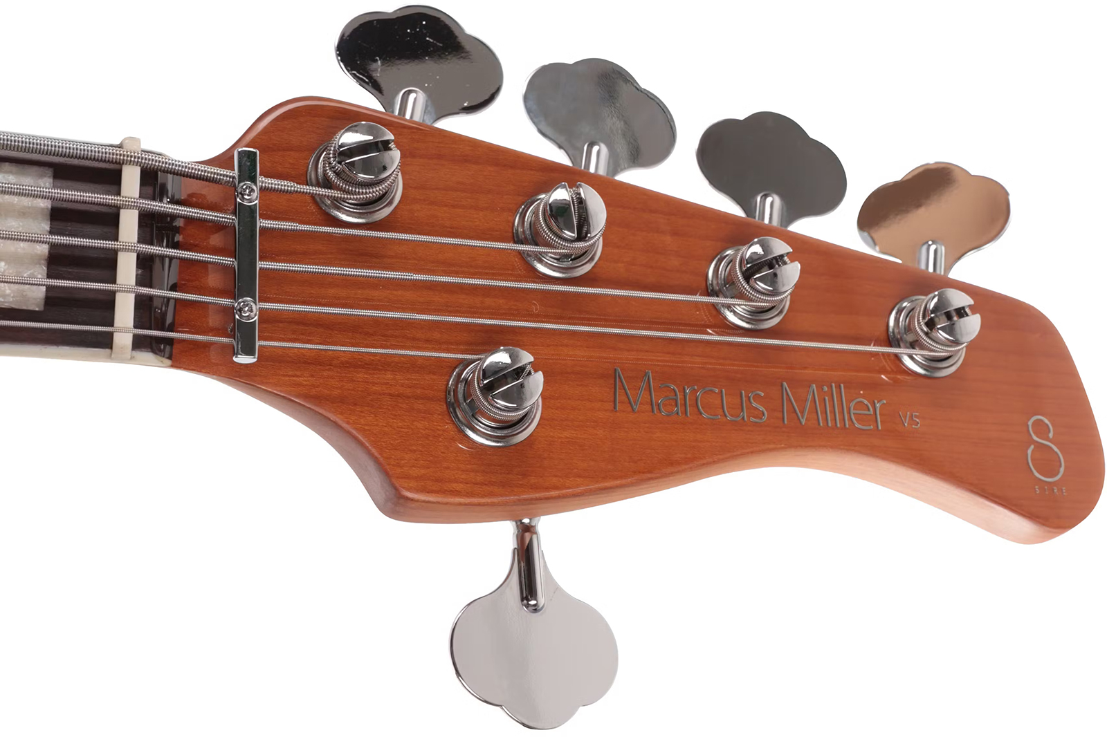 Marcus Miller V5 24 Fret 5st 5c Rw - Tobacco Sunburst - Basse Électrique Solid Body - Variation 5