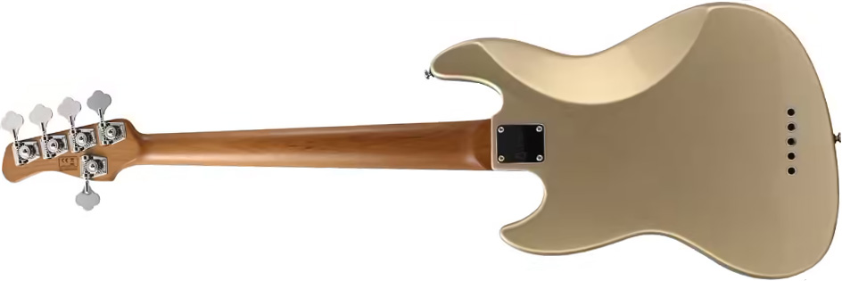 Marcus Miller V5 Alder 5st Mn - Champagne Gold Metallic - Basse Électrique Solid Body - Variation 1