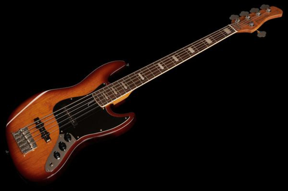 Marcus Miller V5r 5st 5c Rw - Tobacco Sunburst - Basse Électrique Solid Body - Variation 1