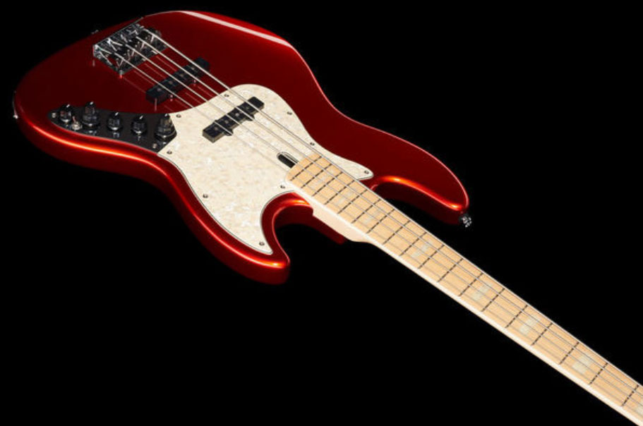 Marcus Miller V7 Swamp Ash 4st 2nd Generation Mn Sans Housse - Bright Metallic Red - Basse Électrique Solid Body - Variation 1