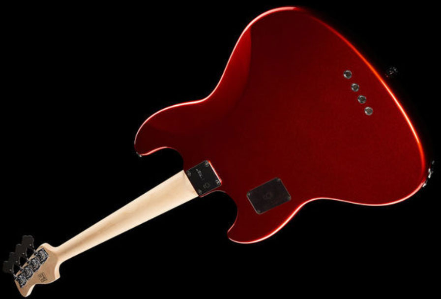 Marcus Miller V7 Swamp Ash 4st 2nd Generation Mn Sans Housse - Bright Metallic Red - Basse Électrique Solid Body - Variation 3