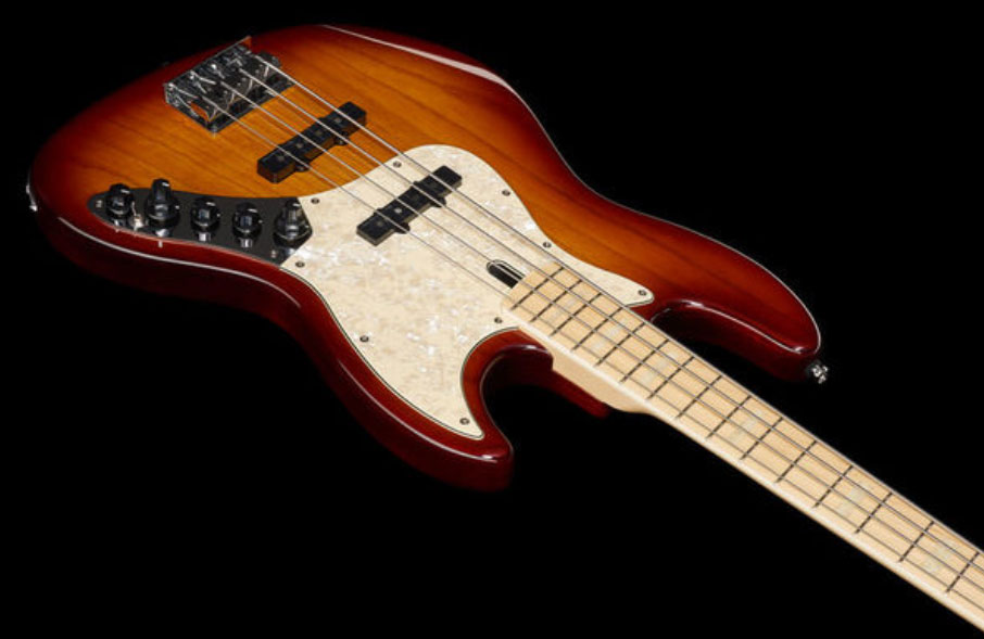 Marcus Miller V7 Swamp Ash 4st 2nd Generation Mn Sans Housse - Tobacco Sunburst - Basse Électrique Solid Body - Variation 2