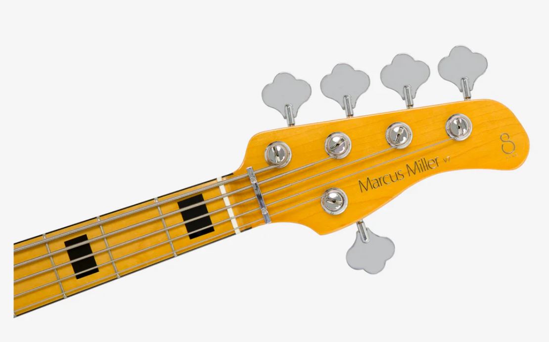 Marcus Miller V7 Vintage Alder 5st Awh Mn Active - Antique White - Basse Électrique Solid Body - Variation 1