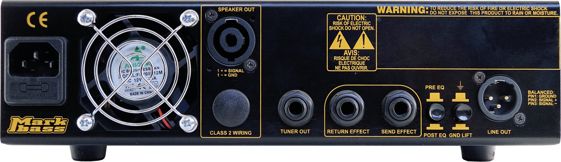 Markbass Andrew Gouche Little Ag 1000w Head Signature - TÊte Ampli Basse - Variation 2