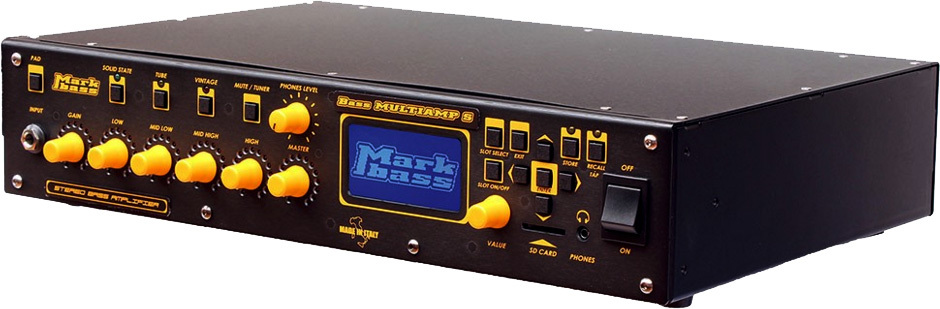 Markbass Bass Multiamp S 2015 Stereo Bass Amplifier 2x500w 4ohms - TÊte Ampli Basse - Main picture