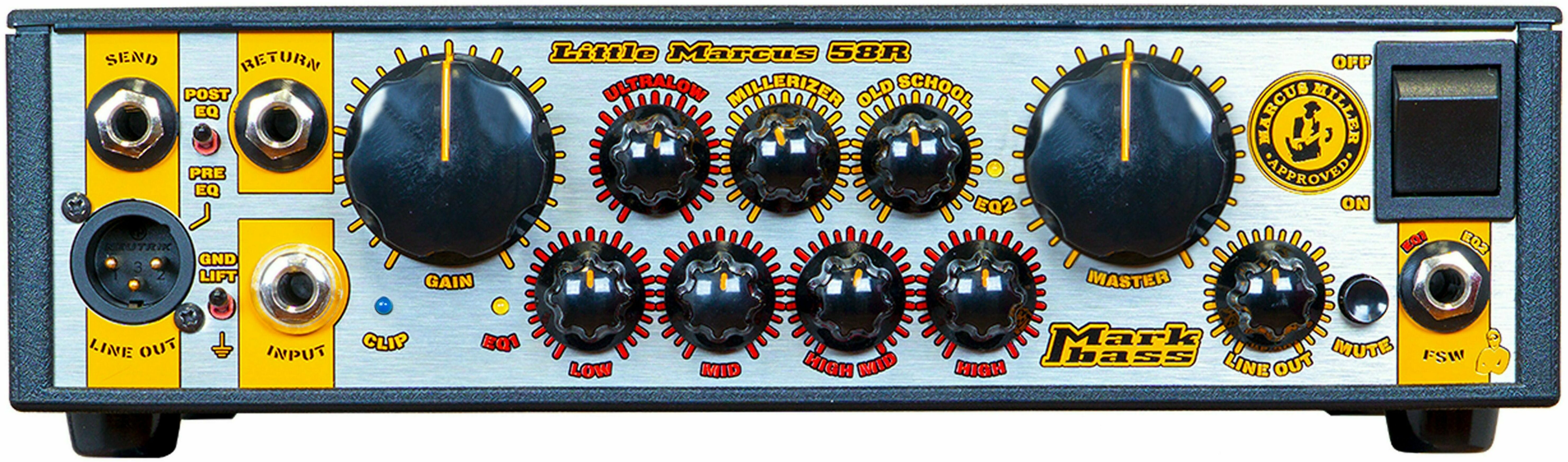 Markbass Little Marcus 58r Head Signature 500w 4-ohms - TÊte Ampli Basse - Main picture