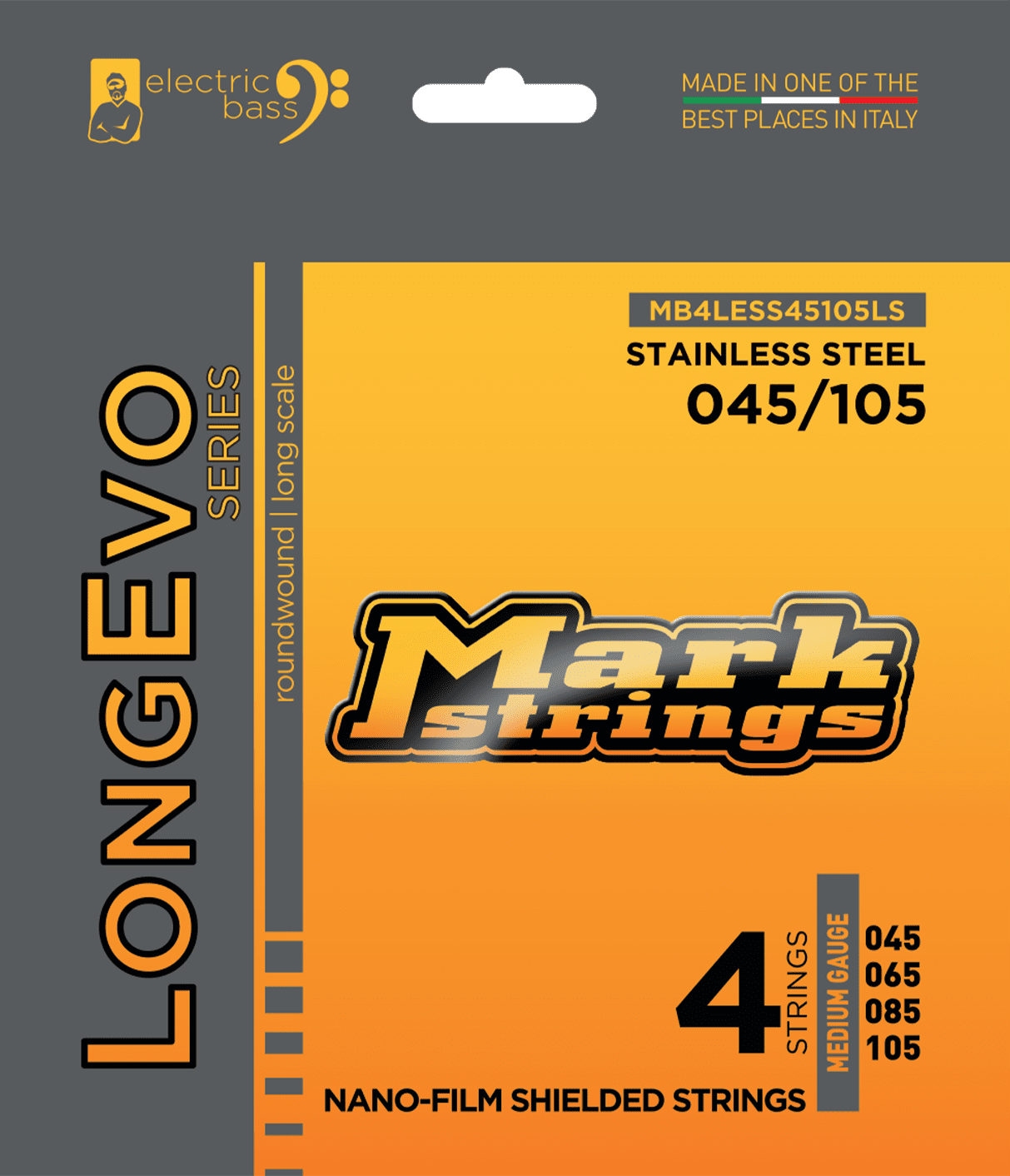 Markbass Longevo Series 045-105 Stainless Steel - Cordes Basse Électrique - Main picture