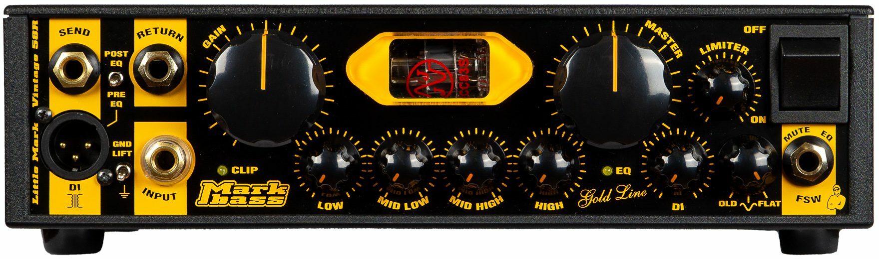 Markbass Vintage 58r Tube Preamp 500w - TÊte Ampli Basse - Main picture