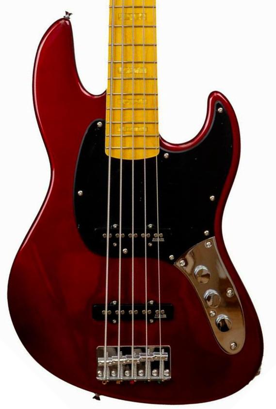 Gloxy GOG MB GV 5 CR MP FC Passive 5-String - red passion