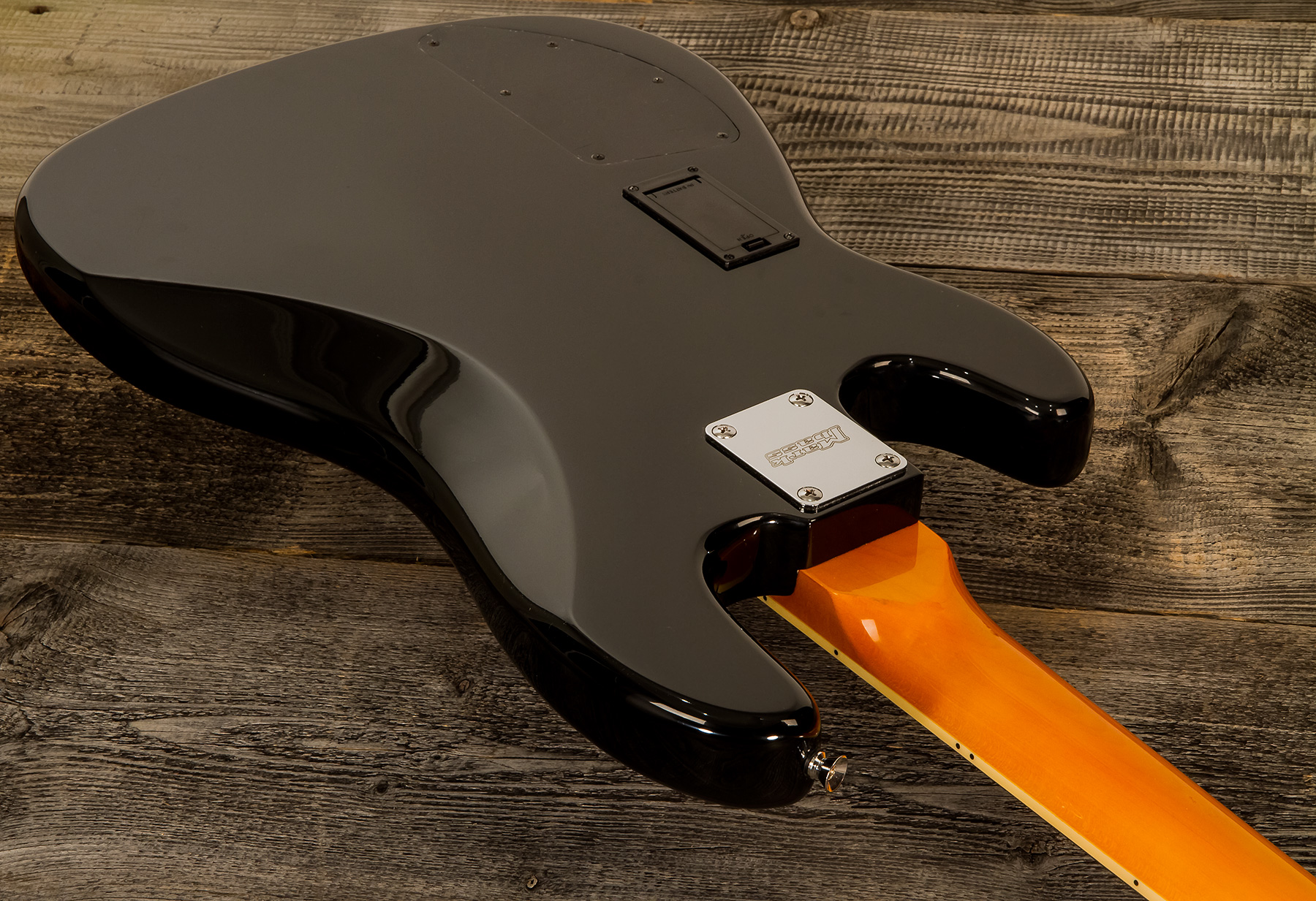 Markbass Mb Gv 4 Gloxy Val Cr Mp Active Mn - Black - Basse Électrique Solid Body - Variation 4