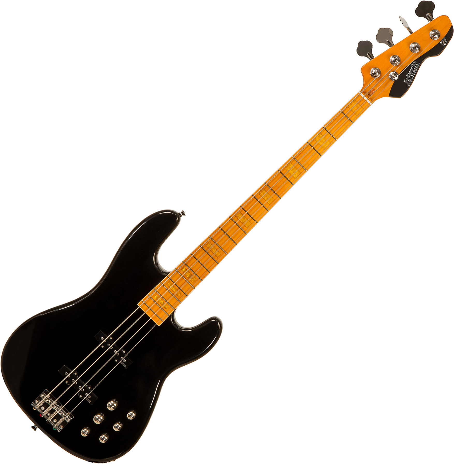 Markbass Mb Gv 4 Gloxy Val Cr Mp Active Mn - Black - Basse Électrique Solid Body - Variation 7