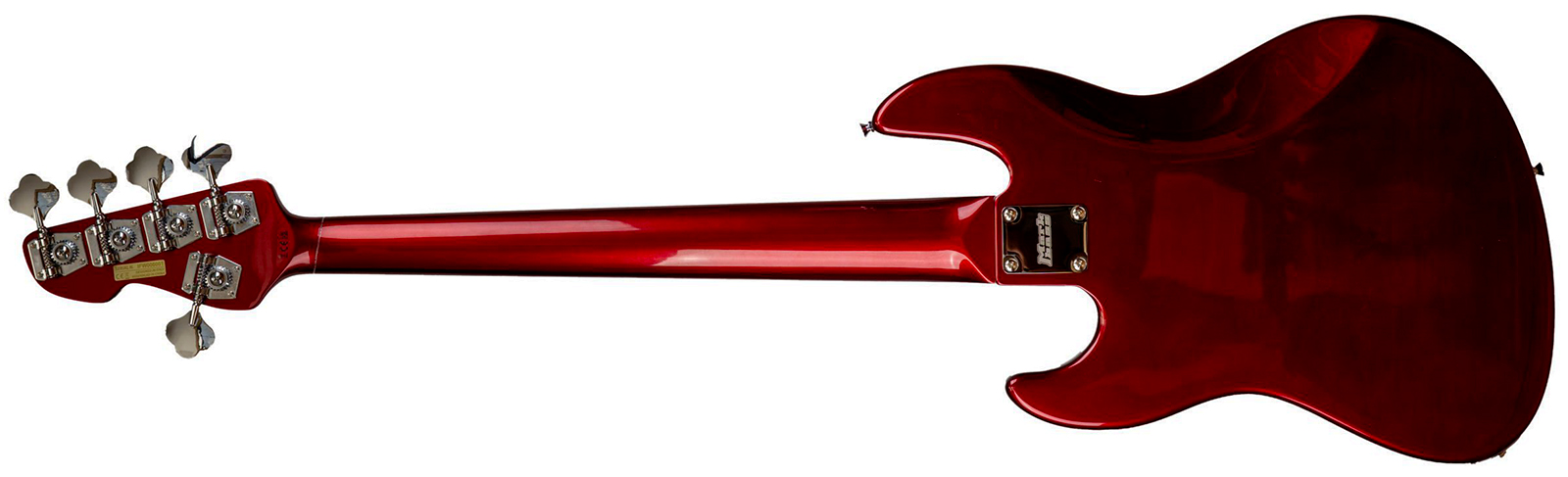 Markbass Mb Gv 5c Cr Mp Fc Passive Gloxy Gog Mn - Red Passion - Basse Électrique Solid Body - Variation 1