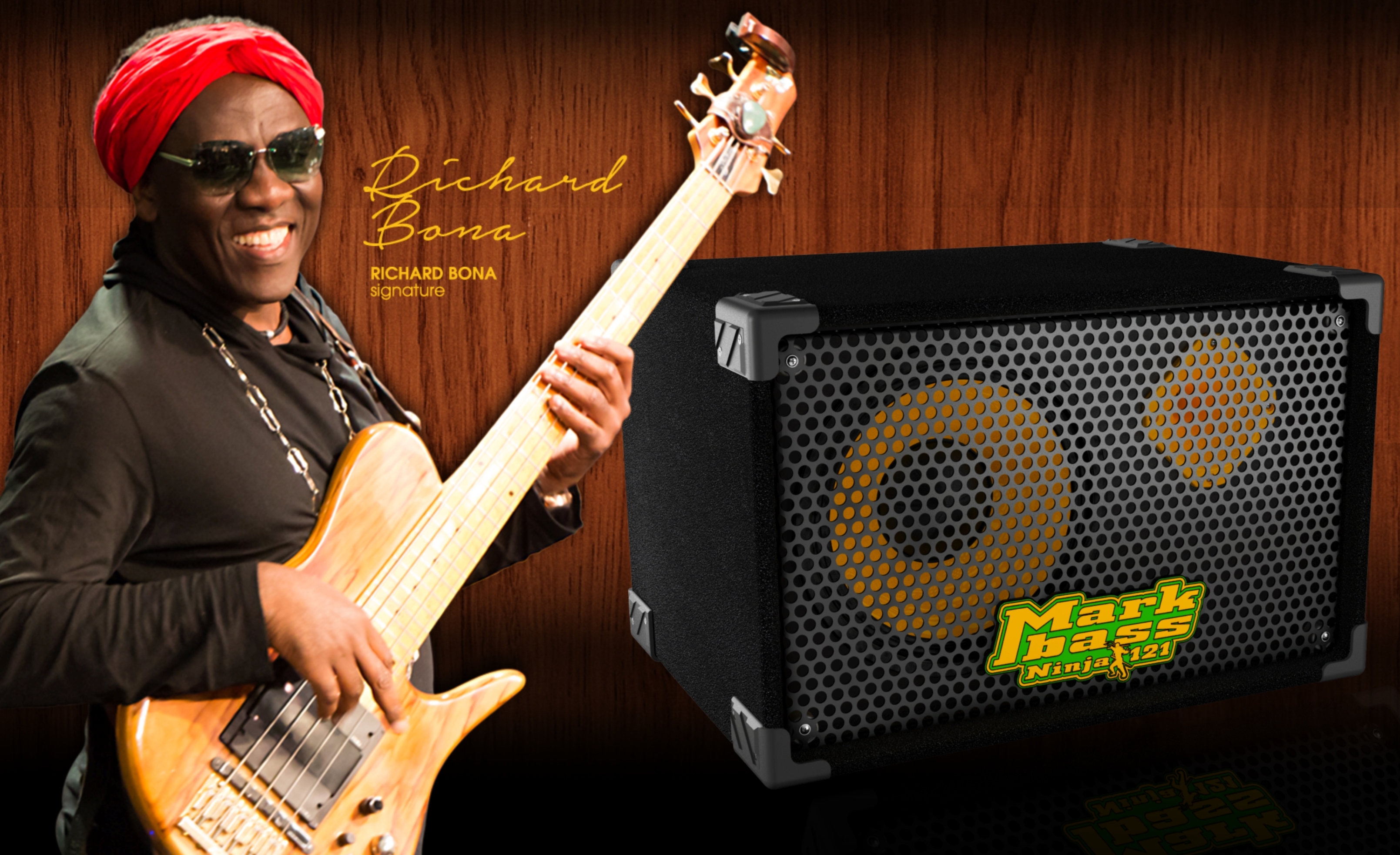 Markbass Traveler 121 Ninja - Richard Bona Signature - 1x12 800w 4-ohms - Baffle Ampli Basse - Variation 1